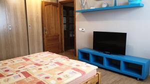 Postel nebo postele na pokoji v ubytování Ilona apartmanok