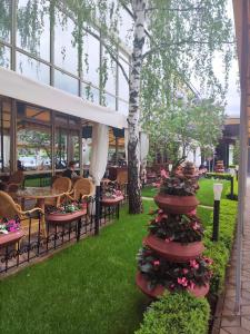 Zahrada ubytování Premier Hotel Rus