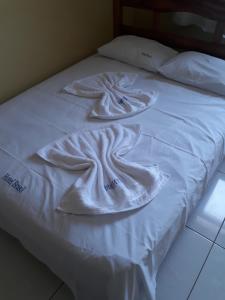 Katil atau katil-katil dalam bilik di Hotel Brasil
