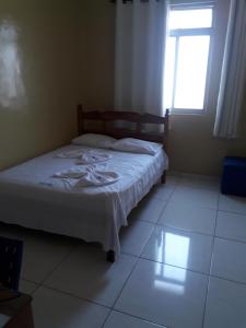 Katil atau katil-katil dalam bilik di Hotel Brasil