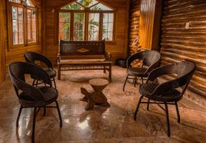 Posezení v ubytování Hostal Poseidon