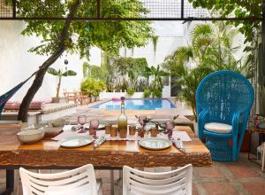 A piscina em ou perto de Casa Amberes