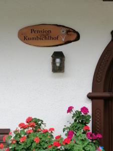 Certifikát, hodnocení, plakát nebo jiný dokument vystavený v ubytování Pension Kumbichlhof