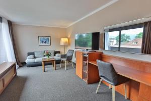 Posezení v ubytování Hotel Quellenhof