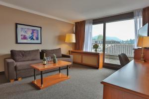 Posezení v ubytování Hotel Quellenhof