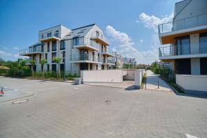 Budynek, w którym mieści się apartament
