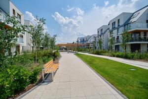 Budynek, w którym mieści się apartament