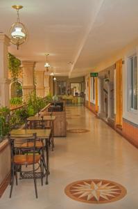 Restaurace v ubytování Villa Las Margaritas Caxa