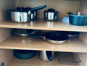 Kuchyňa alebo kuchynka v ubytovaní Apartament Basia