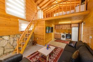 Nhà bếp/bếp nhỏ tại Anatolian Apartments Fethiye