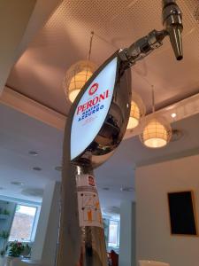 TV a/nebo společenská místnost v ubytování Hotel Ceres
