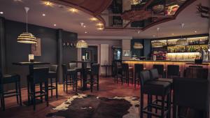 Lounge nebo bar v ubytování Hotel Stocker