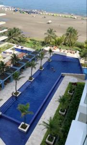 Nespecifikovaný výhled na moře nebo výhled na moře při pohledu z apartmánu