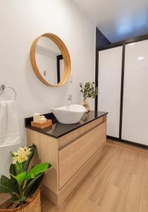 Phòng tắm tại MS Loft Suite Moderno Ubicadísimo 150MB 178A