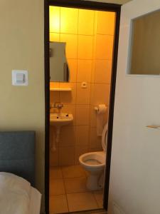 Koupelna v ubytování Pokoje Gościnne Szymon