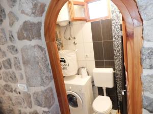 Koupelna v ubytování Zupan B studio apartman Krk