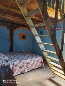 Кровать или кровати в номере Il Nuraghe