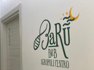 Certifikát, hodnocení, plakát nebo jiný dokument vystavený v ubytování B&B Barù