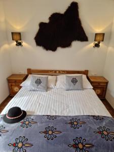 Postel nebo postele na pokoji v ubytování Sylwia Aparthouse - Biały Dunajec