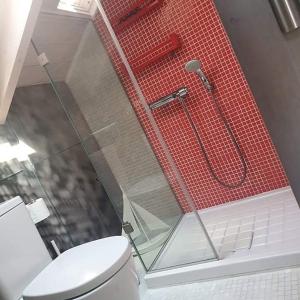Kúpeľňa v ubytovaní Argostoli loft