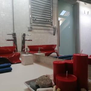 Kúpeľňa v ubytovaní Argostoli loft