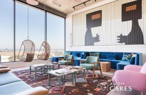 Area soggiorno di Citadines Connect Sydney Airport