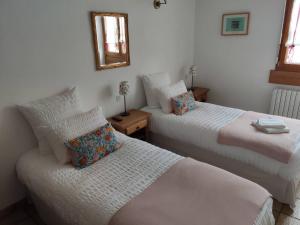 Cama o camas de una habitación en La Source Du Pré Masset
