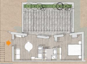 Grundriss der Unterkunft Olimpia residence