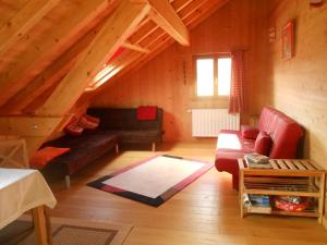 Posezení v ubytování Gîte du Rotenberg