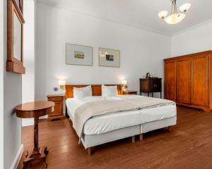 Voodi või voodid majutusasutuse Villa Salve toas