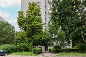 Vonkajšia záhrada v ubytovaní Apartments City Center Powiśle by Noclegi Renters