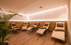 אזור ישיבה ב-Hotel Pension Alpengruß