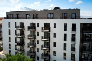 Budova, v ktorej sa apartmán nachádza