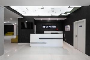 Лобби или стойка регистрации в Hotel Javu