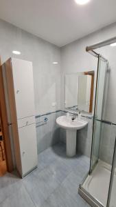 ห้องน้ำของ Apartamento Tira Finisterre