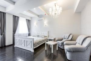 Posteľ alebo postele v izbe v ubytovaní Hotel Premier