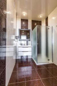 Kuchyňa alebo kuchynka v ubytovaní Hotel Premier