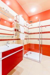 Kúpeľňa v ubytovaní Hotel Premier