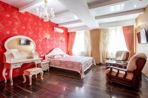 Posteľ alebo postele v izbe v ubytovaní Hotel Premier