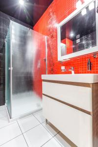 Kúpeľňa v ubytovaní Hotel Premier