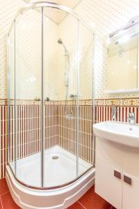 Kúpeľňa v ubytovaní Hotel Premier