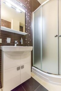 Kúpeľňa v ubytovaní Hotel Premier