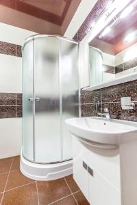 Kúpeľňa v ubytovaní Hotel Premier