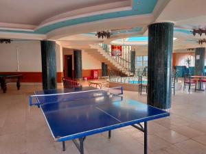 Stolní tenis v ubytování Fayoum Hotel nebo okolí