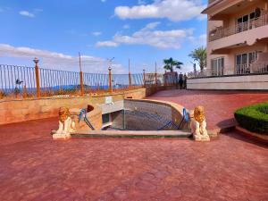 Balkón nebo terasa v ubytování Fayoum Hotel