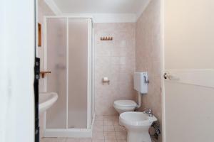 Koupelna v ubytování La Finestra Sul Mare + 17 fotografií