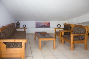 Posezení v ubytování Sea Side Villa