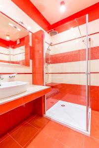 Kúpeľňa v ubytovaní Hotel Premier