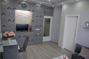 TV a/nebo společenská místnost v ubytování DIS apartman 1