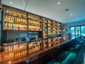 Khu vực lounge/bar tại Trompeterschlössle Hotel & Residence